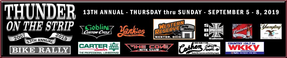 Thunder On The Strip Fall Bike Rally